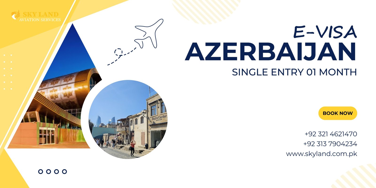 AZERBAIJAN 01 MONTH VISIT VISA 